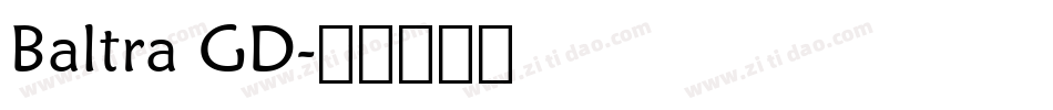 Baltra GD字体转换